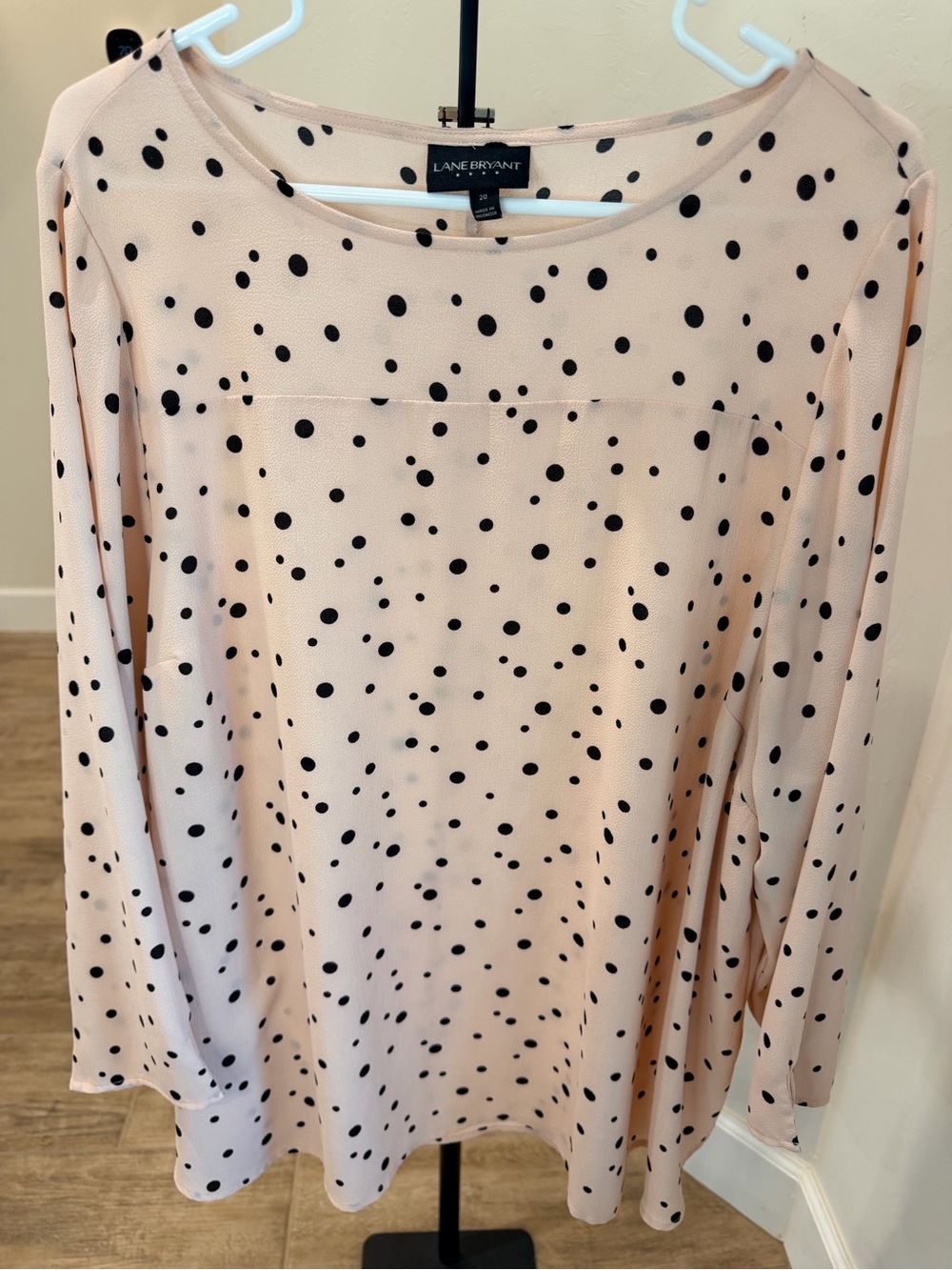 Lane Bryant Women’s Polka Dot Blouse | Size 20